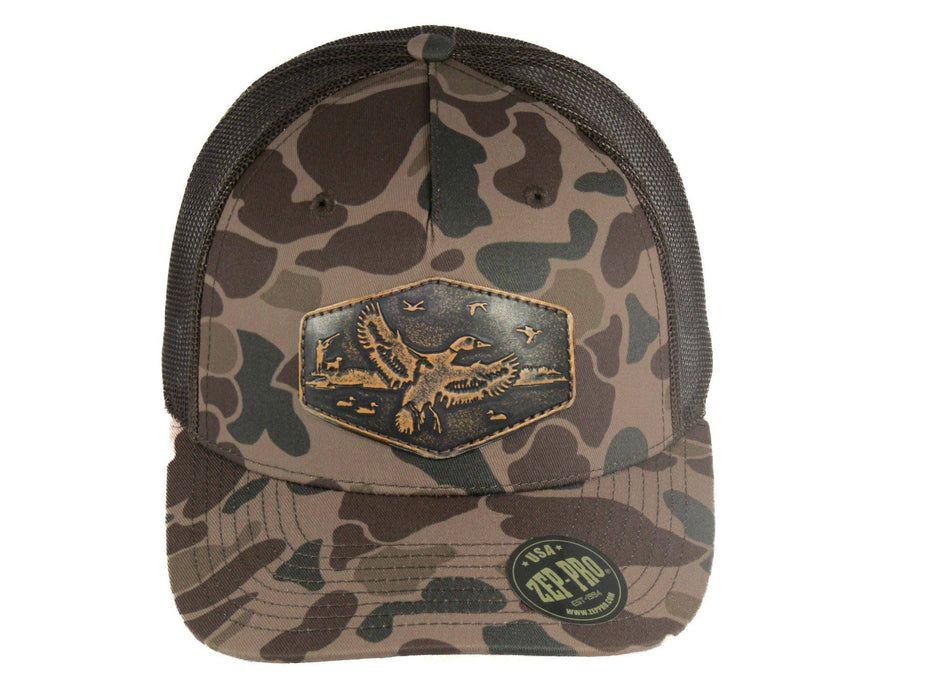 Mallard Old School Camo Trucker Hat