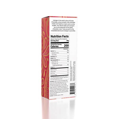 Dubai Chocolate Hazelnut Cream by Oasis Treasures