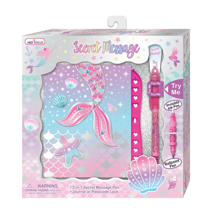 Secret Message Kid Diary Sets- 2 Styles!