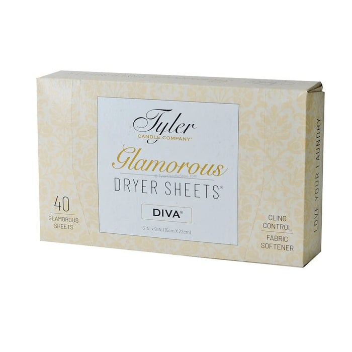 Diva Dryer Sheets by Tyler Candle Company