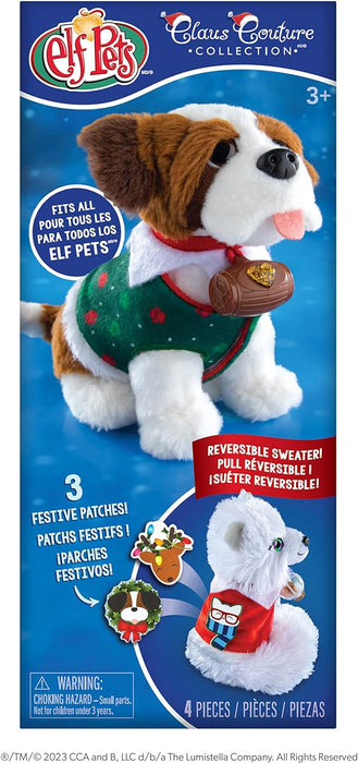 Elf Pets: Festive Reversible Sweater