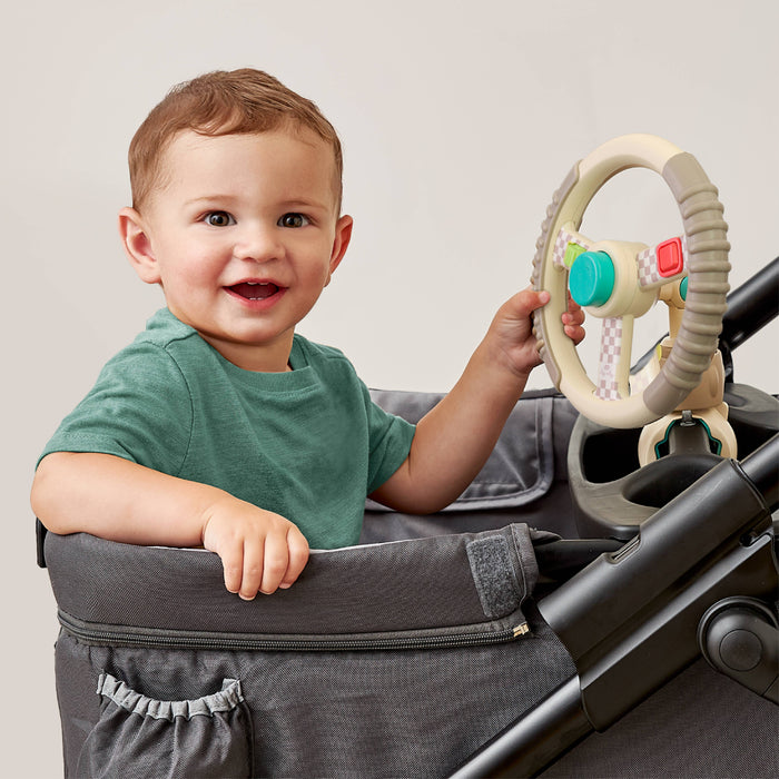 Bitzy Driver Wagon and Stroller Activity Toy