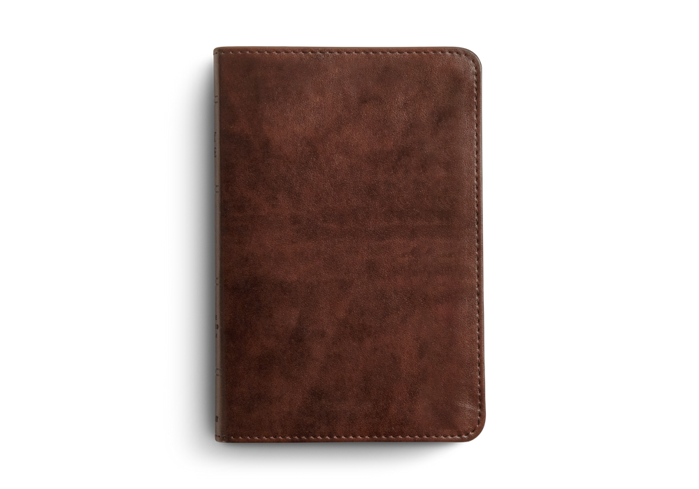 ESV Compact Bible, Red Letter, TruTone®, Brown