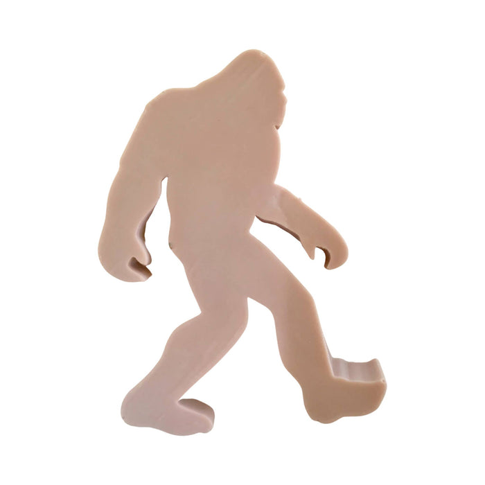 Large 3D  Bigfoot Bar of Soap:  Sci Fi theme: Dark Brown / Honey Shea
