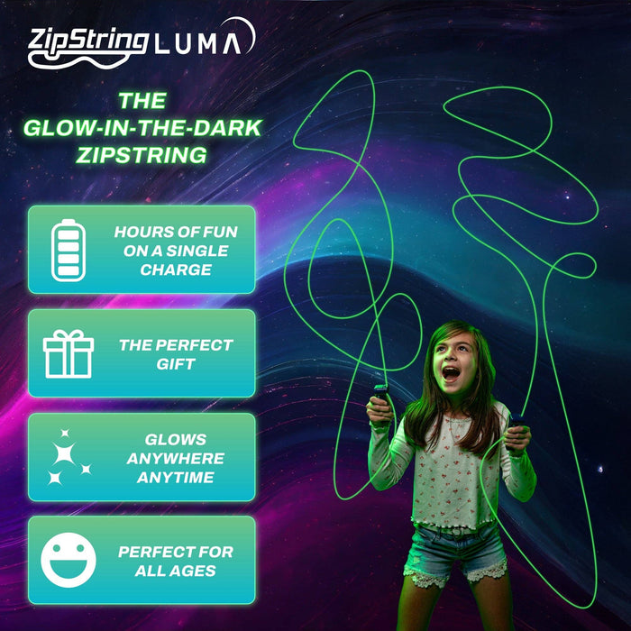 ZipString® Luma Glow in the Dark