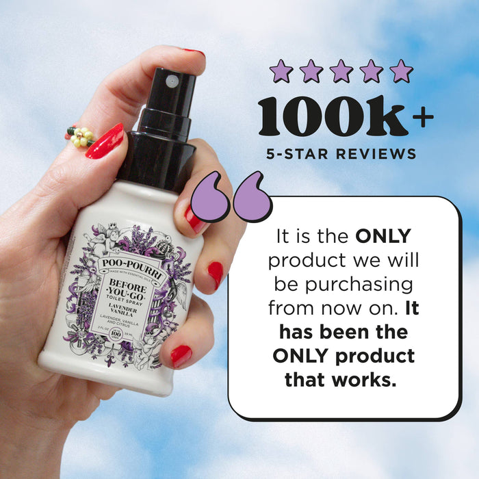Poo~Pourri Lavender Vanilla 2oz