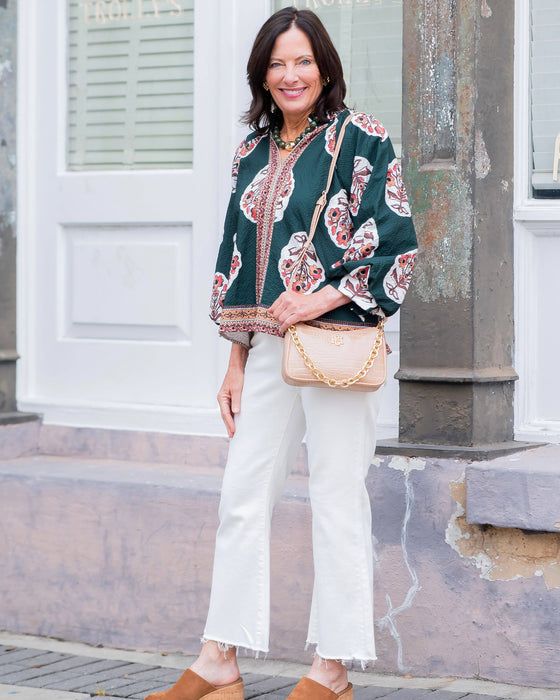 Joan Crossbody Latte by Caroline Hill