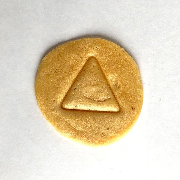 KGAME Dalgona Cookie Tin (2 Cookies) .  As Seen on Squid Games