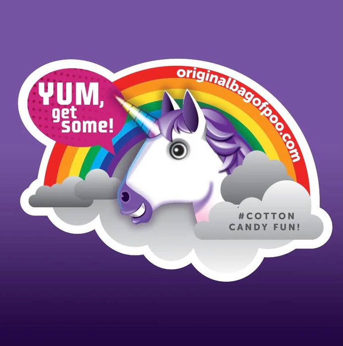 Unicorn Cotton Candy "Poo"