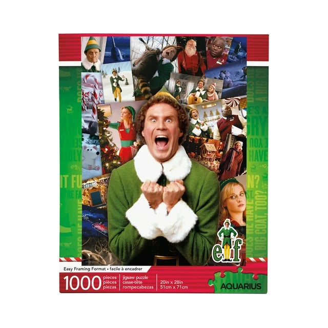 Elf movie themed 1000 piece puzzle