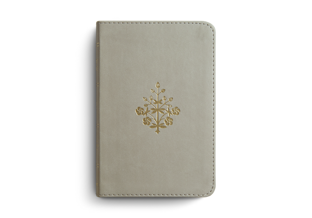 ESV Compact Bible, TruTone®, Stone, Branch Design