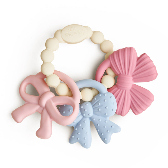 Itzy Trio™ Bow Teething Ring