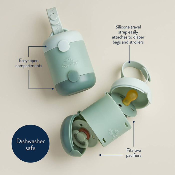 Itzy Pod Duo™ - Pacifier Case with Strap