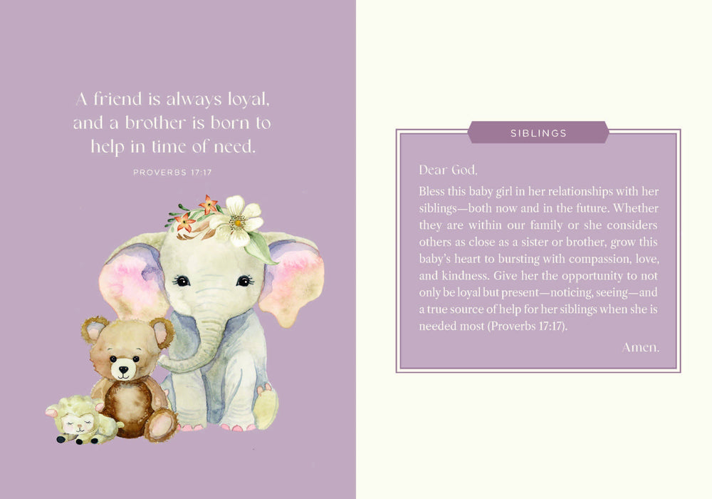 Prayers for My Baby Girl: Hardcover / English