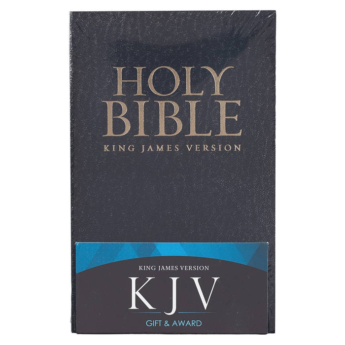 KJV Bible Gift & Award Faux Leather, Black