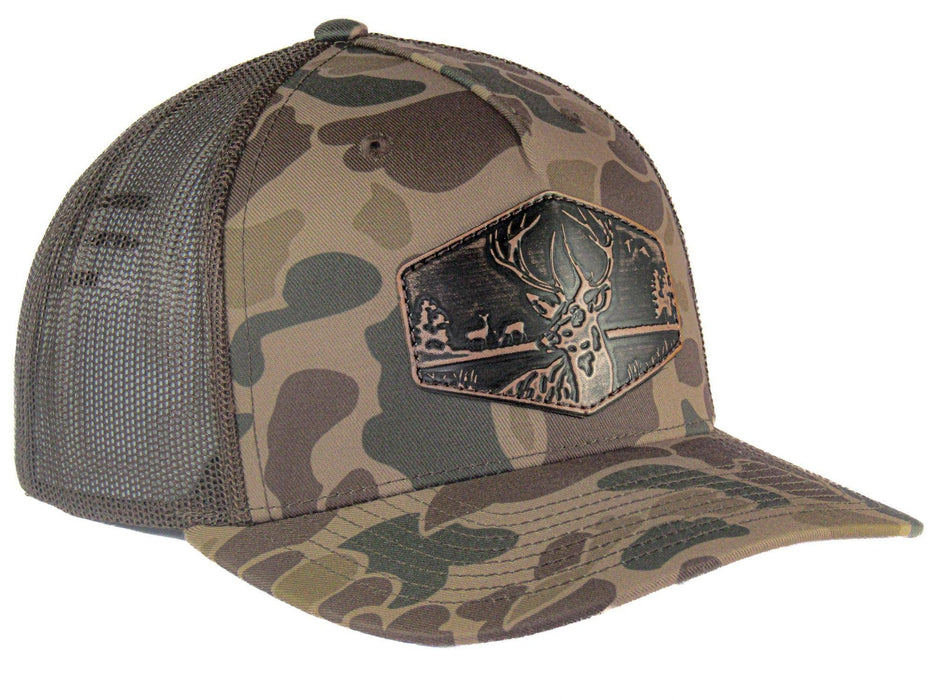 Buck Old School Camo Trucker Hat