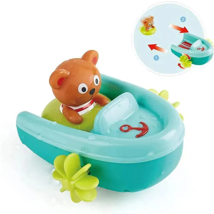 Tubing Pull-Back Boat Bath Toy
