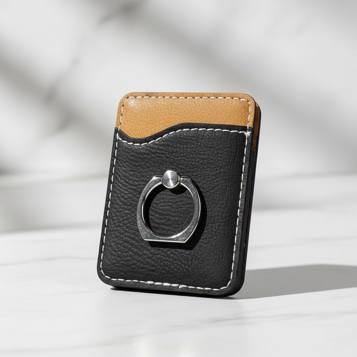 Personalized Vegan Leather Phone Pockets / Card Holders.  Can be customized any way you want.