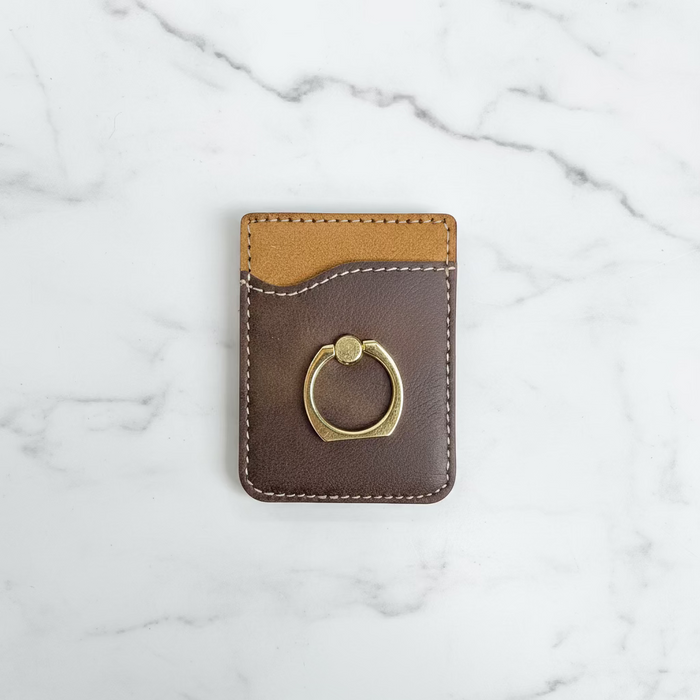 Personalized Vegan Leather Phone Pockets / Card Holders.  Can be customized any way you want.