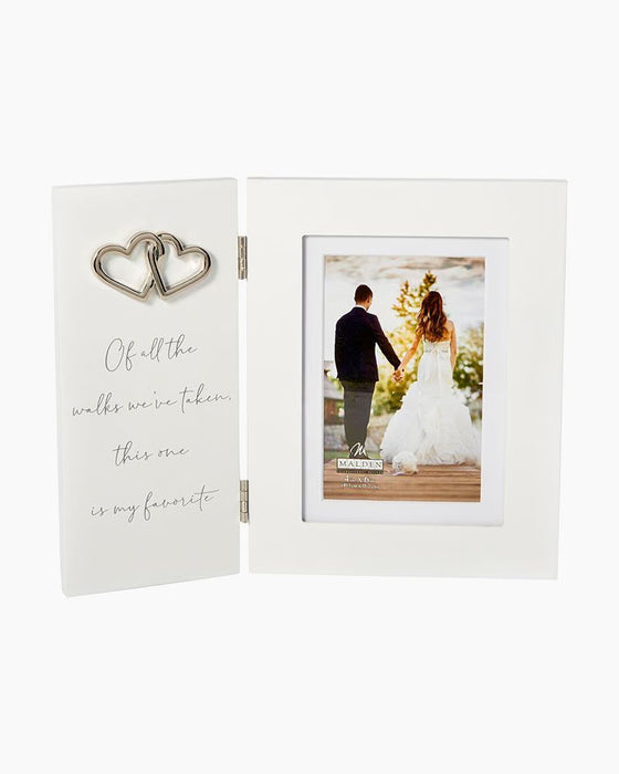 Of All The Walks Heart 4x6/5x7 Frame