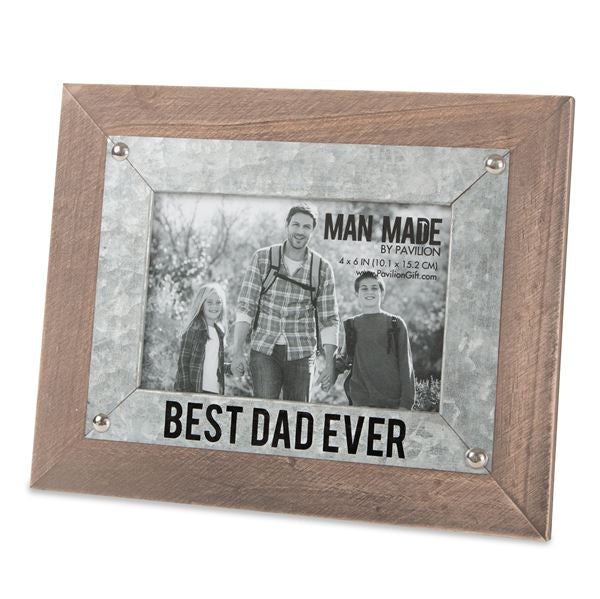 Best Dad Picture Frame (4x6)