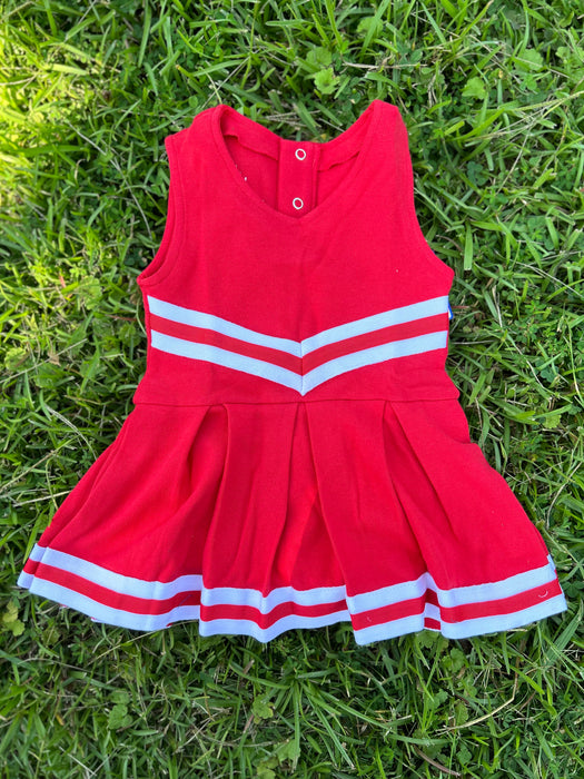 Blank Infant Cheer Suits (3/6m - 24m).  Can be customized for any school.  Contact us if you don't see the size/color you are looking for.