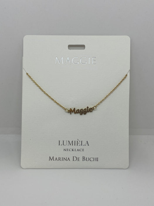 M-Z Name Necklaces