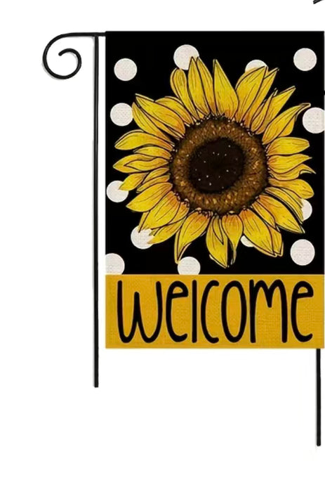 Welcome Garden Flags- 6 Styles!