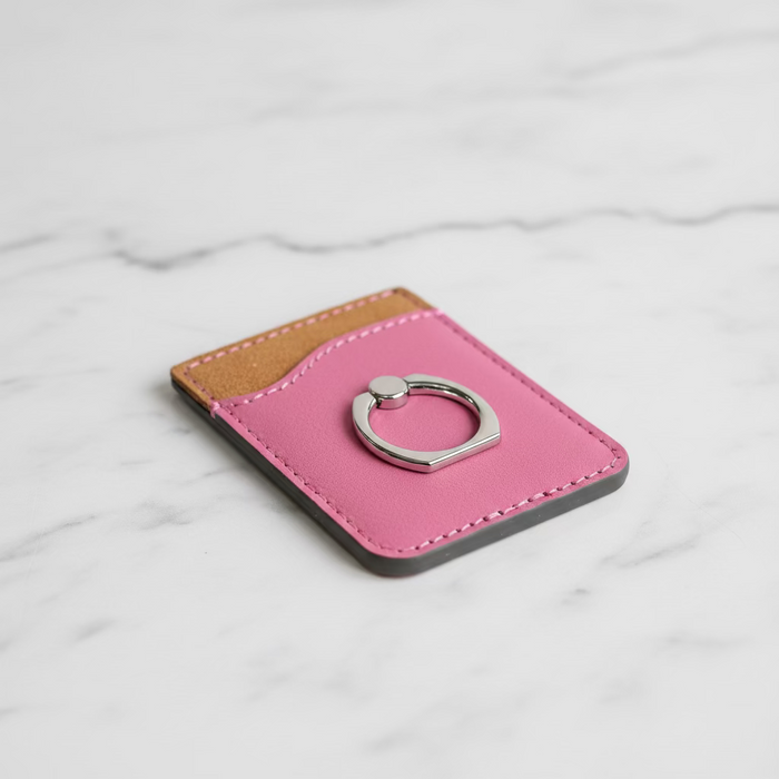 Personalized Vegan Leather Phone Pockets / Card Holders.  Can be customized any way you want.