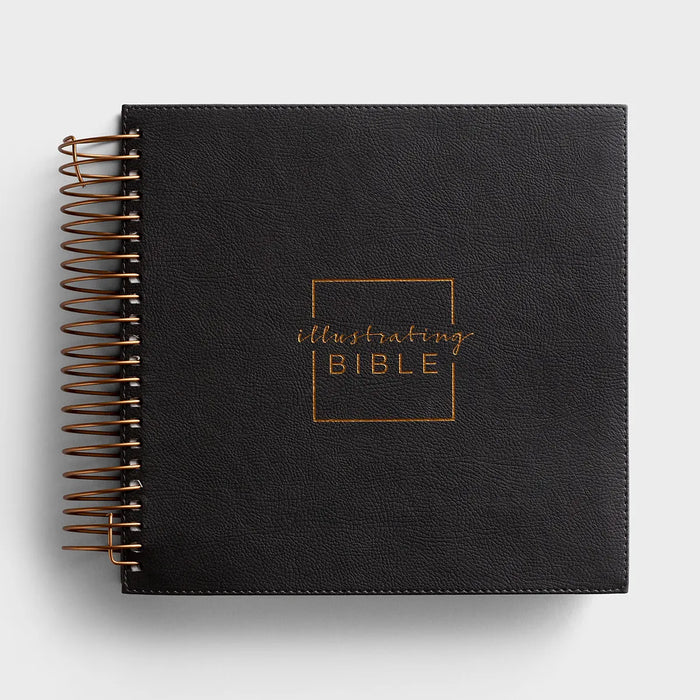 Dark Grey NIV Illustrating Bible (Spiral Bound)