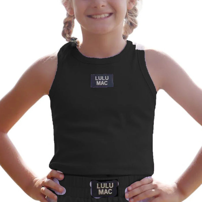 YOUTH Black Lulu Mac Logo Tank