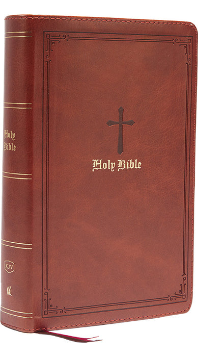 KJV- personal size large print single- column reference bibles