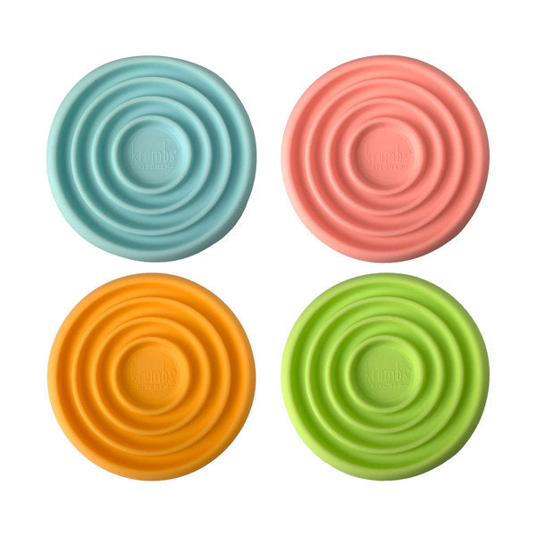 Krumbs Kitchen Essentials 2pk Silicone Jar Opener-4 colors
