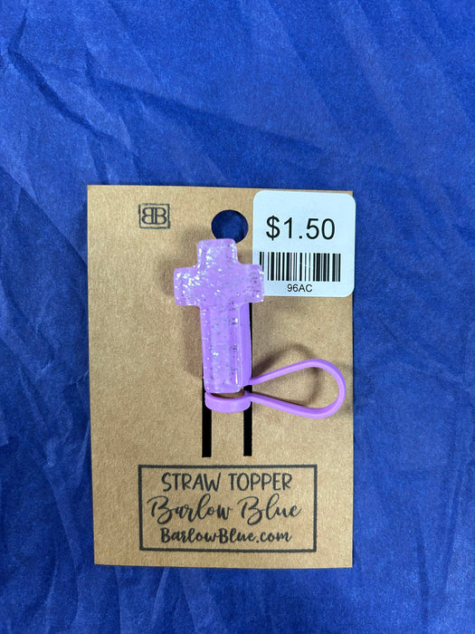 Bow Straw Toppers - 6 Colors!