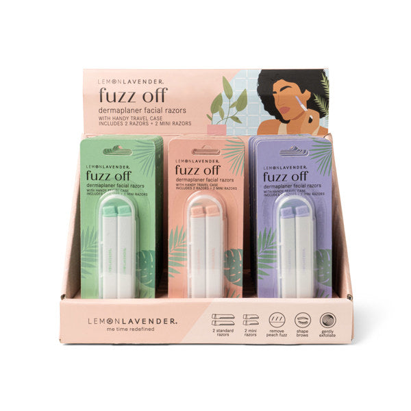 Fuzz Off Dermaplaner Facial Razor - 3 Styles!