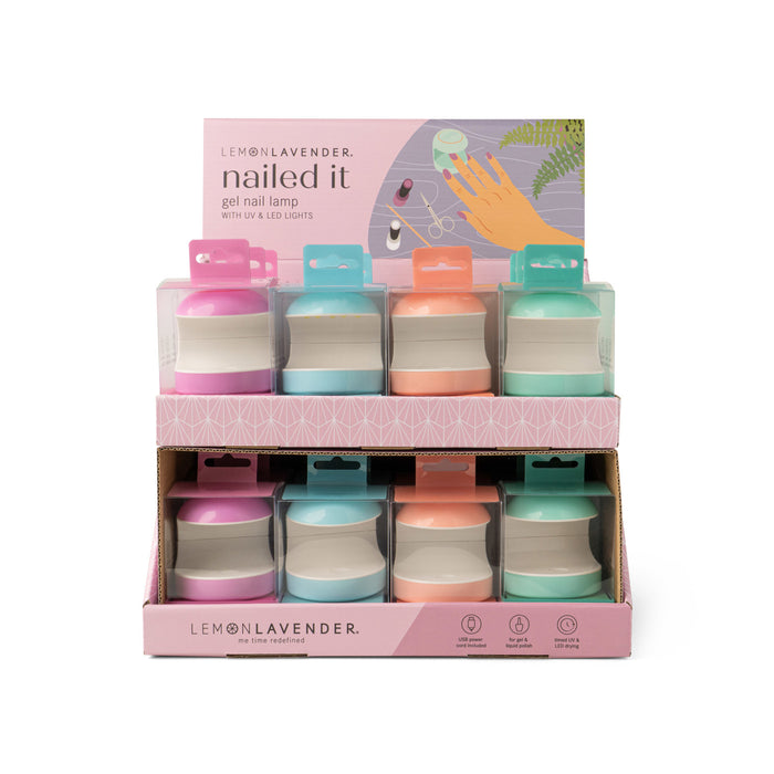 Lemon Lavender Nailed It Gel Nail Lamp- Available in 4 Colors!