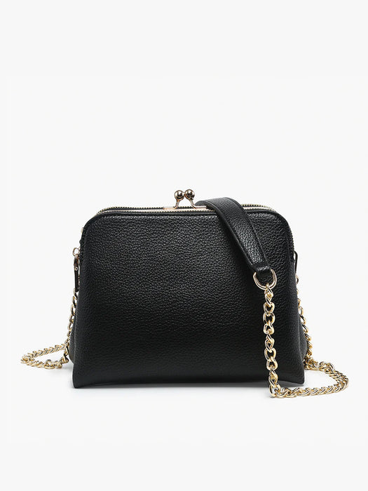 Kiva Snap Pouch Crossbody Purse - Available in Brown & Black