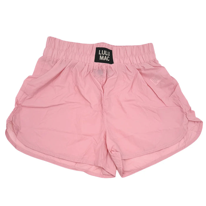 YOUTH Light Pink Lulu Mac Logo Shorts