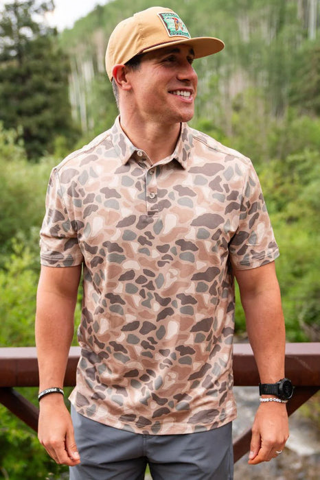 Men's Performance Polo by Burlebo -10 Prints!