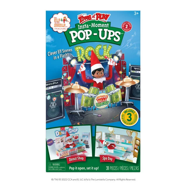 The Elf on the Shelf Insta Moment Pop Ups- Includes 3 pop up scenes