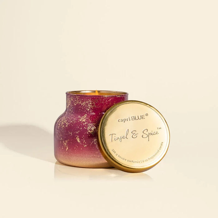 Tinsel & Spice Glimmer Petite Candle (8oz)