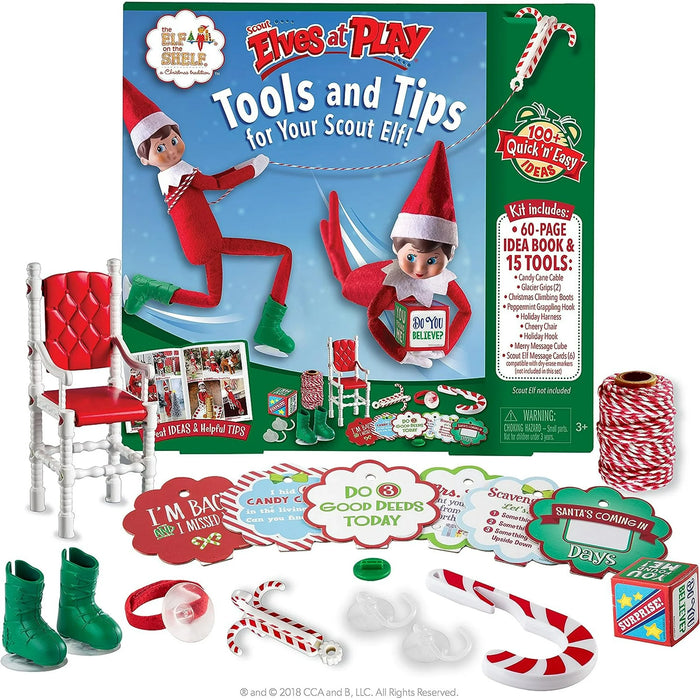 Elf on the Shelf tools and tips for your Elf. 17 piece set.