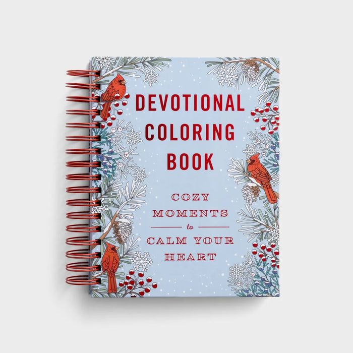 Cozy Moments to Calm Your Soul: Devotional Coloring Book