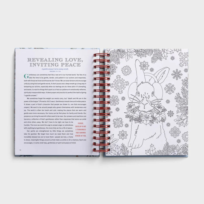 Cozy Moments to Calm Your Soul: Devotional Coloring Book