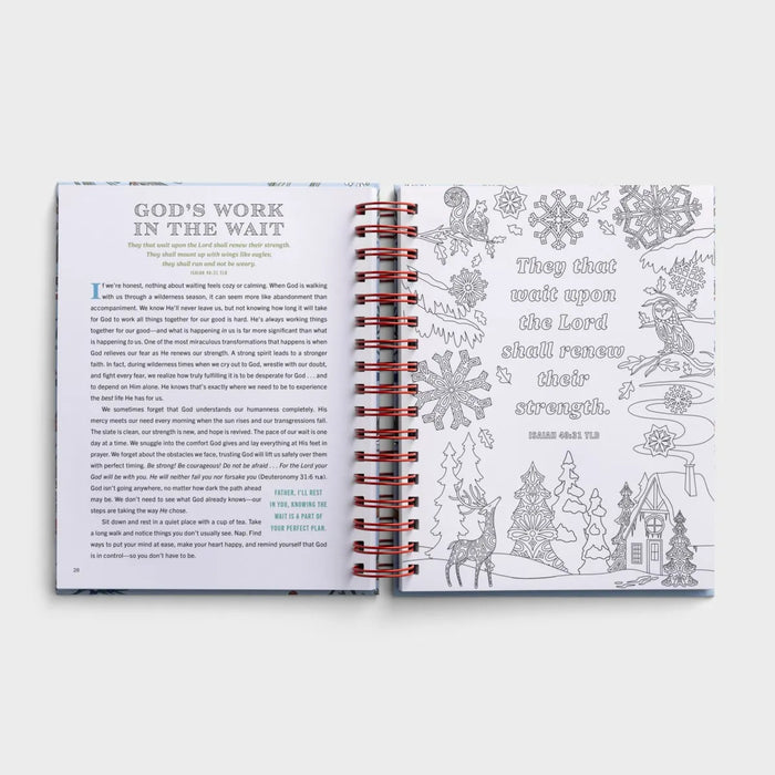 Cozy Moments to Calm Your Soul: Devotional Coloring Book