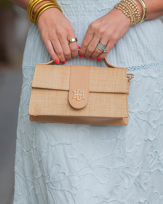 Waverly Clutch Natural by Caroline Hill