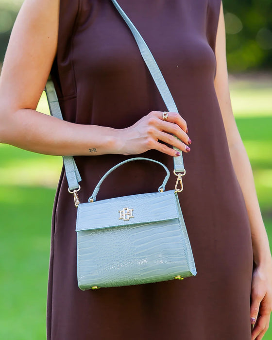Vivienne Handbag Baby Blue EC by Caroline Hill