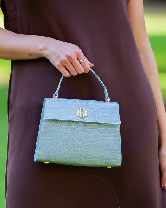 Vivienne Handbag Baby Blue EC by Caroline Hill