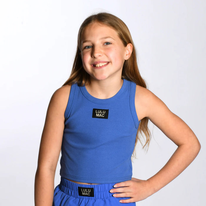 YOUTH Royal Blue Lulu Mac Logo Tank
