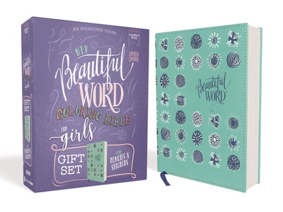 Beautiful Word Coloring Bible Set for Girls.  Includes Pencils for Journaling.  NIV